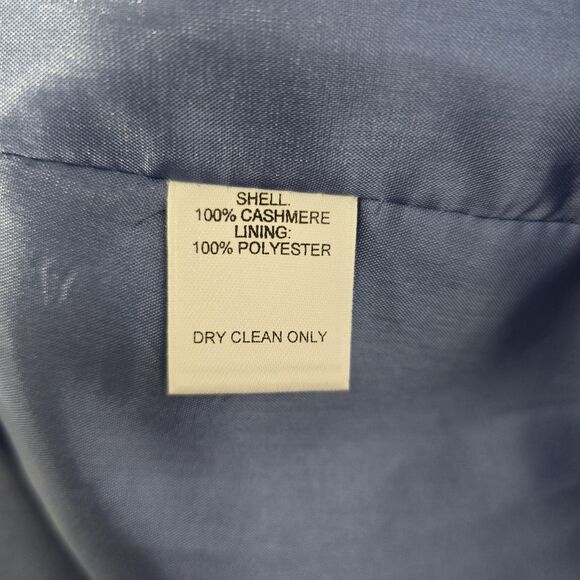 Vintage Talbots Blazer Womens 8 100% Cashmere Suit Jacket Academia Office USA - Picture 9 of 11